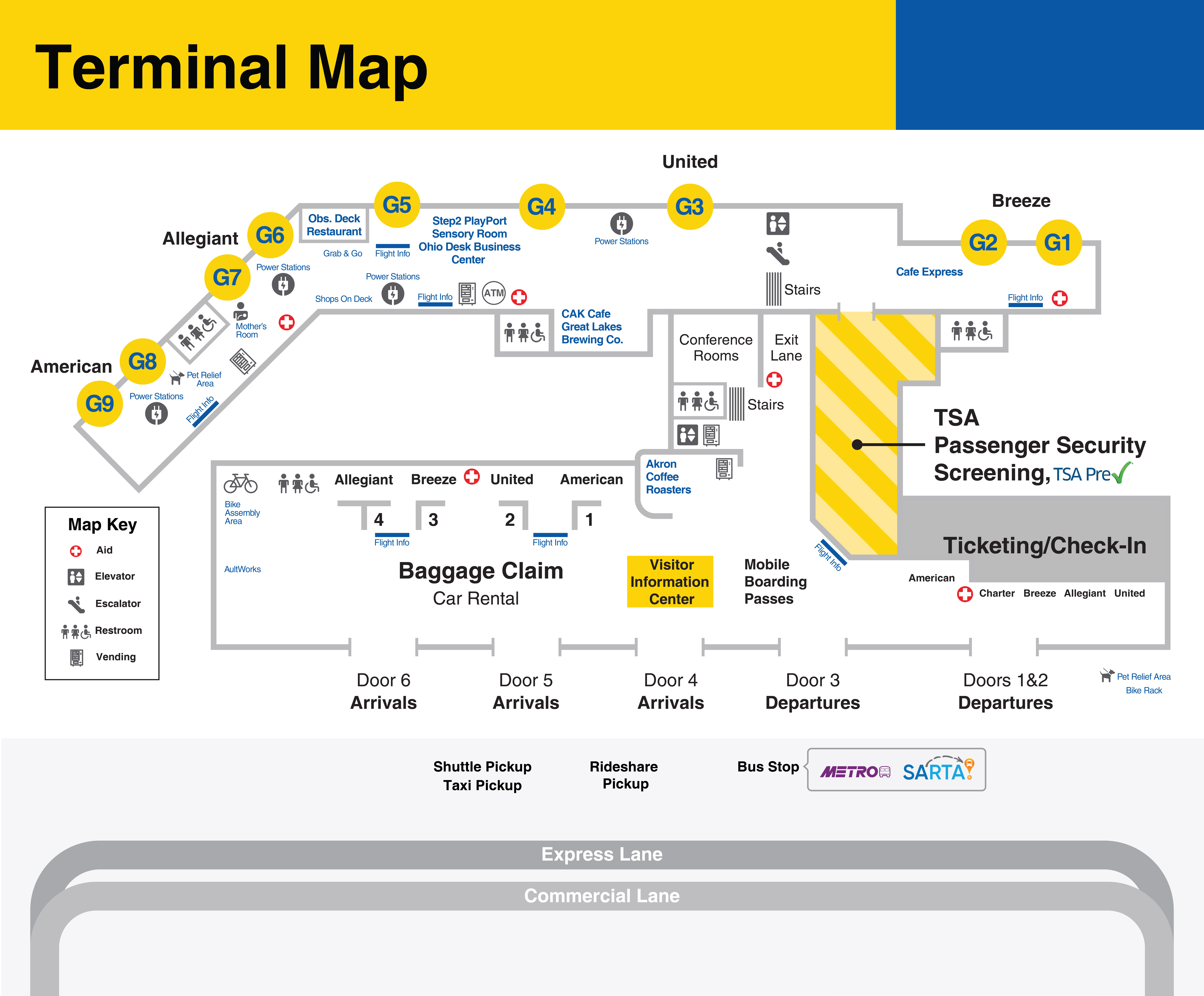 Terminal Map