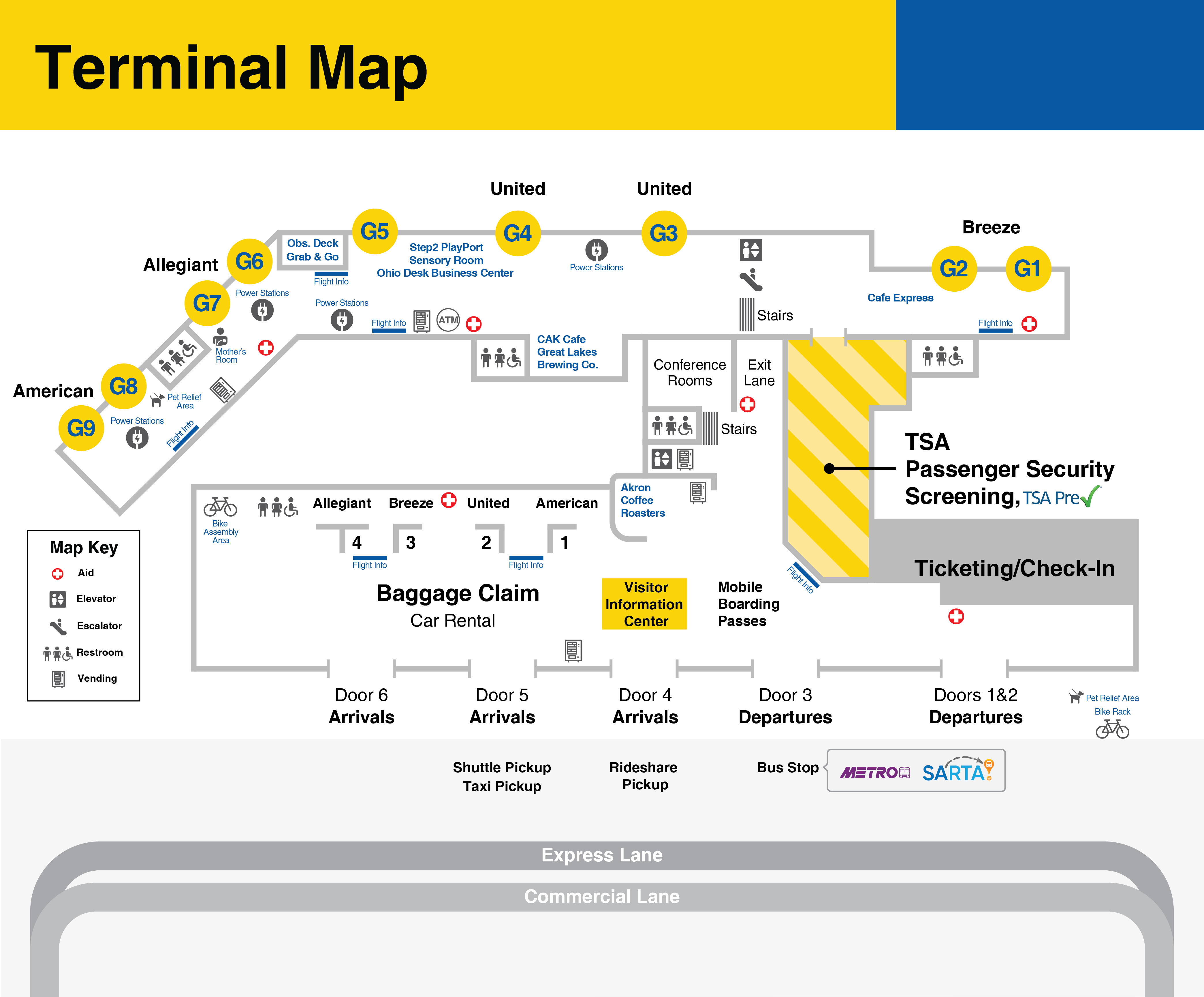 Terminal Map