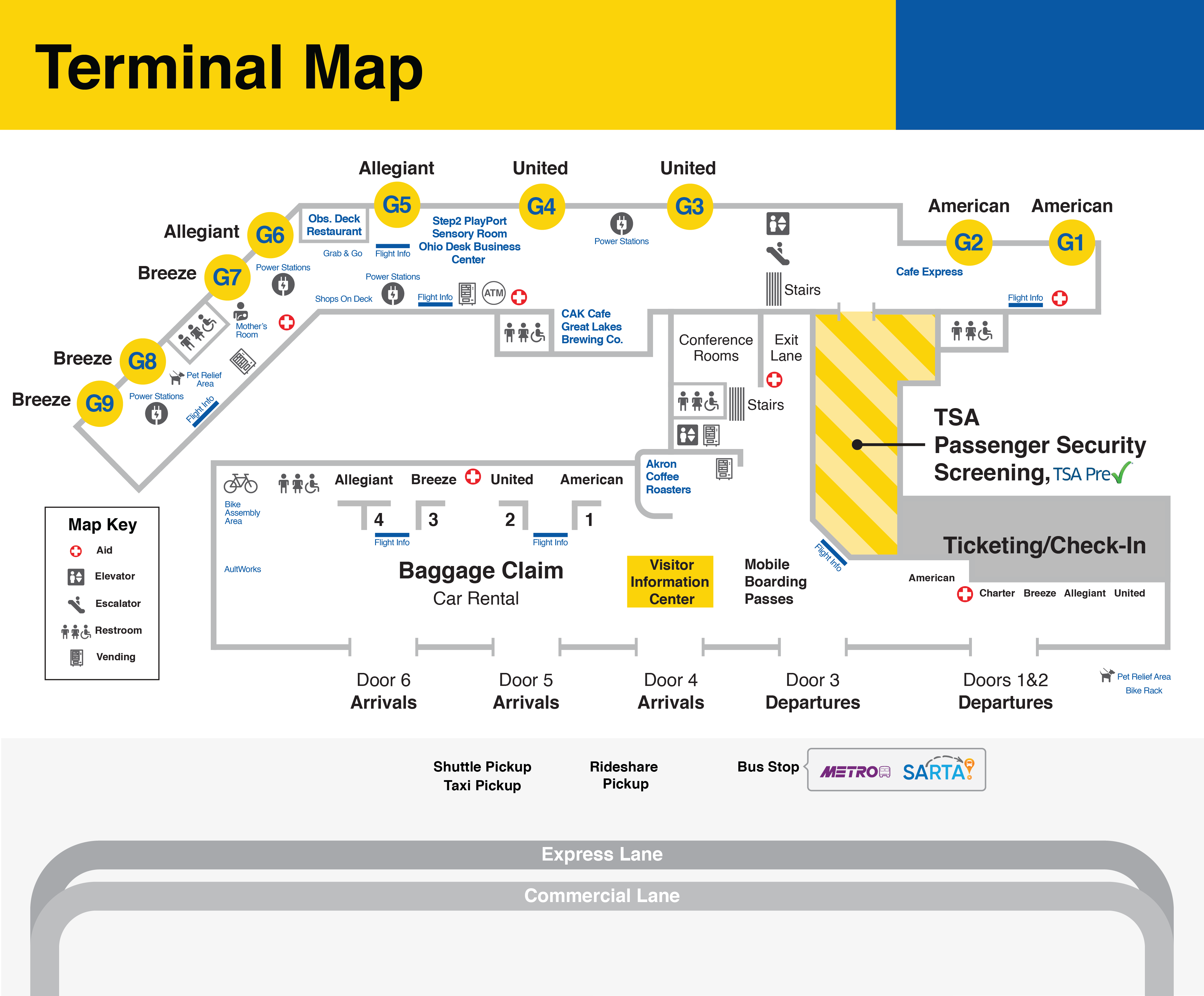 Terminal Map