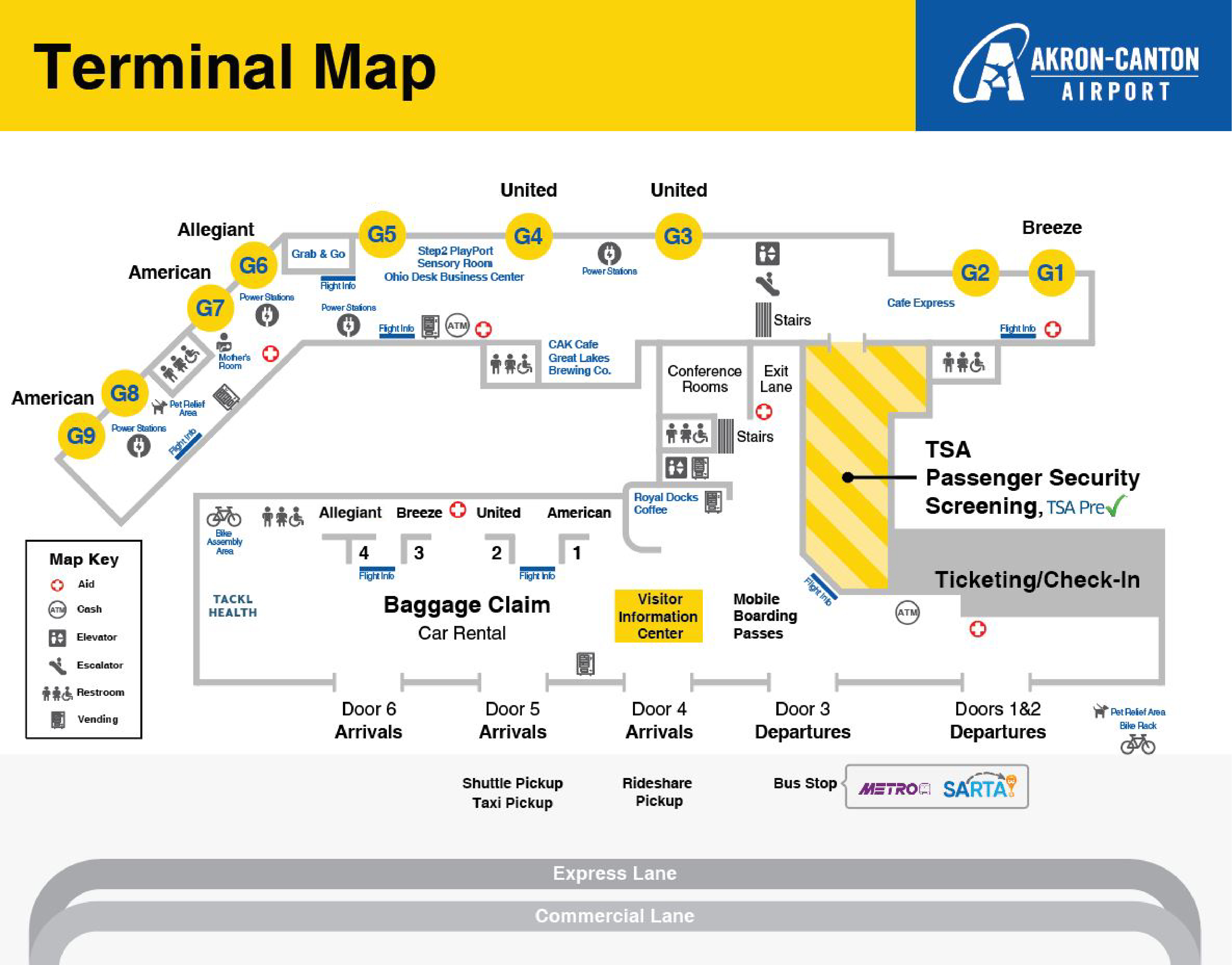 Terminal Map